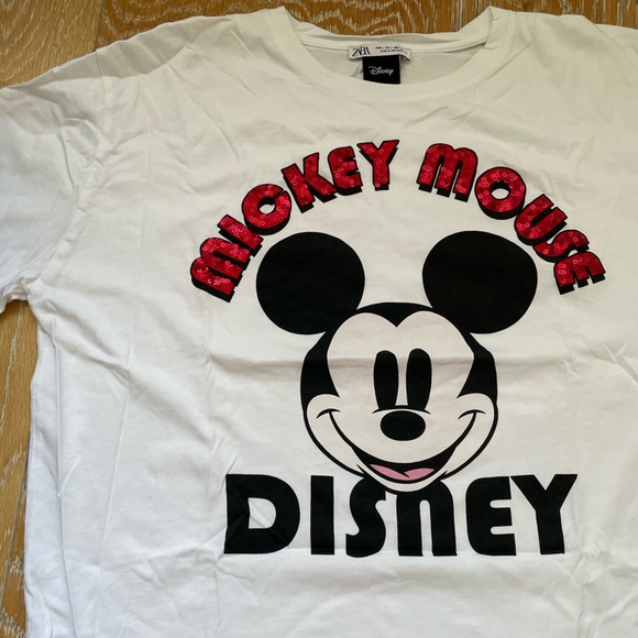 Zara Tops - Disney x Zara Mickey Mouse T-shirt